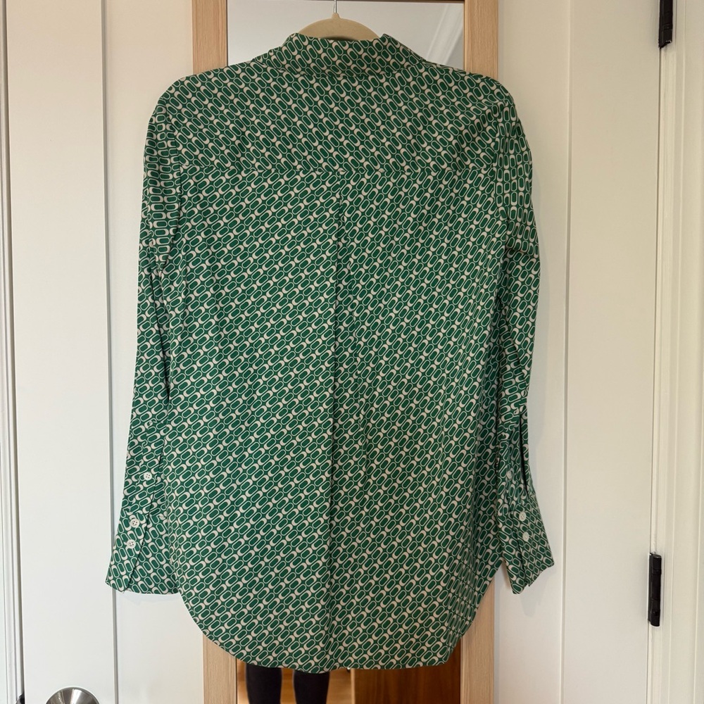 Theory Sunaya Printed Shirt - Picture 9 of 9